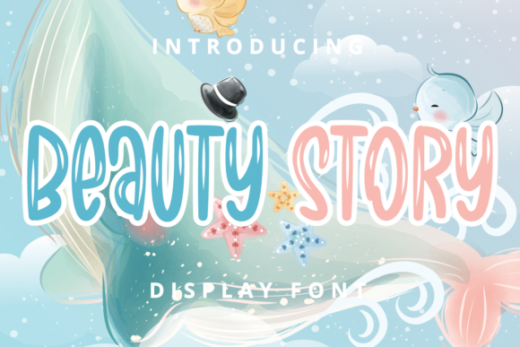 Beauty Story Display Font for Cool Casual Branding