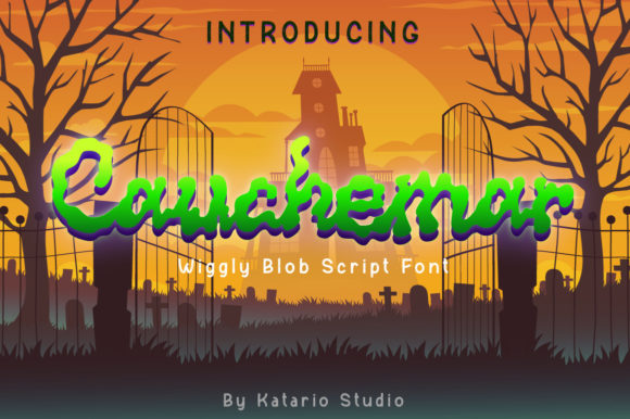 Cauchemar Font for Spooky Branding and Halloween Designs