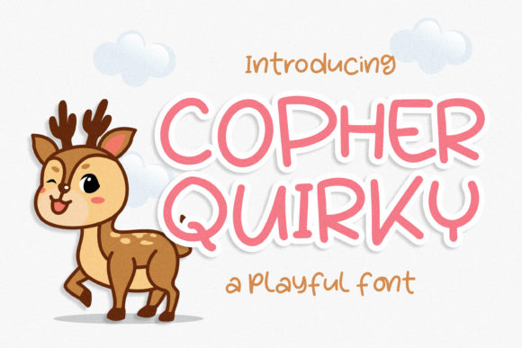 Copher Quirky: A Playful Display Font for Digital Creatives