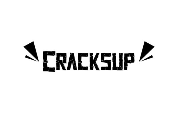 Cracksup: A Techno Display Font for Campaign Designers