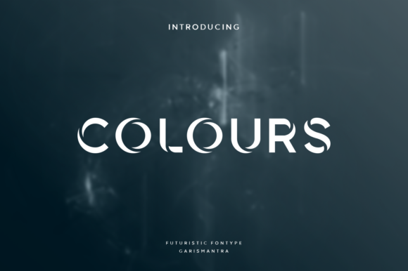 Download Colours Font Free: A Modern Display Typeface