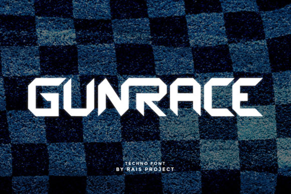 Gunrace: A Distinctive Display Font for Editorial Impact