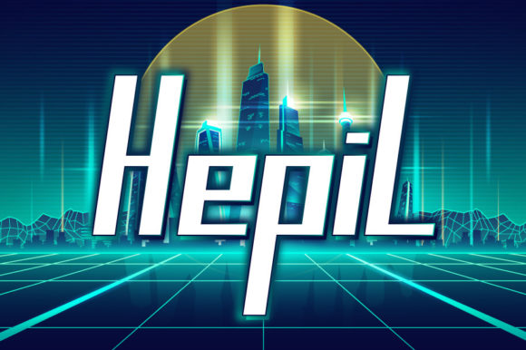 Hepil: The Bold Display Font Makers Will Love