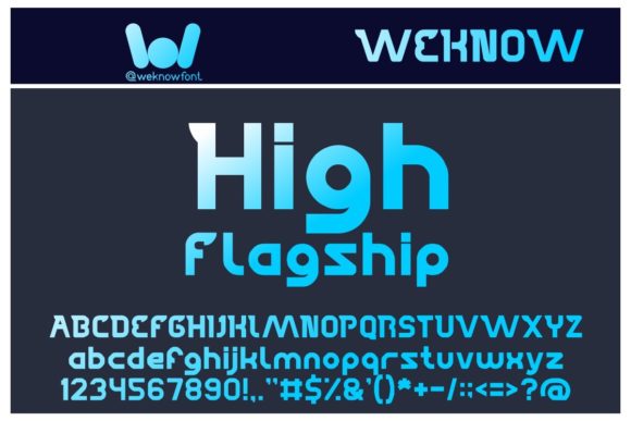 High Flagship: An Editorial Designer's Font for Future-Focused Content