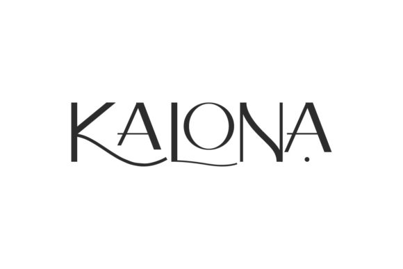 Kalona: An Elegant Display Font for Digital Creators