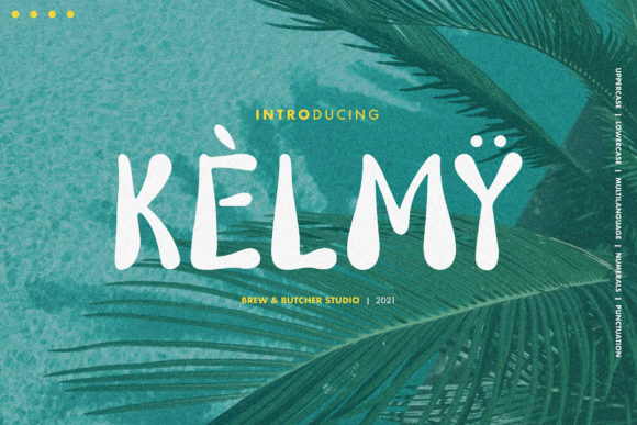 Kelmy Rounded Display Font for Headlines & Campaign Visuals