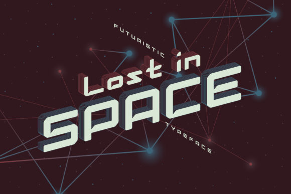 Lost in Space Font: A Bold Display Typeface for Your Next Brand Move