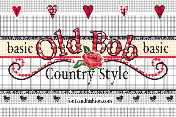 Old Bob: A Bold Country Display Font for Makers