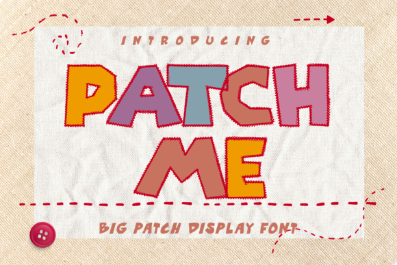 Patch Me: A Playful Display Font for Web Creatives