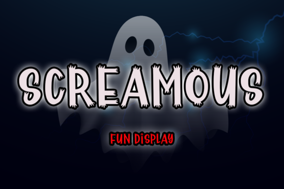 Screamous: The Bold Spooky Display Font for Campaigns