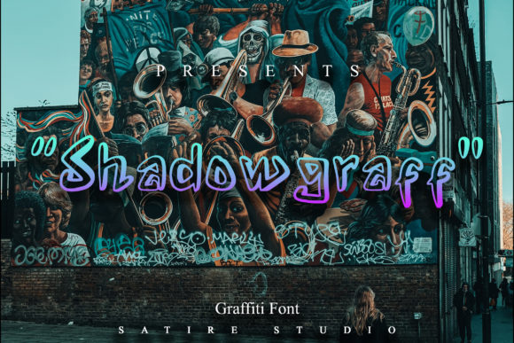 Shadowgraff Display Font for Bold Campaign Headlines