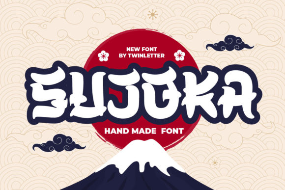 Sujoka: A Futuristic Graffiti Font for Bold Editorial Design